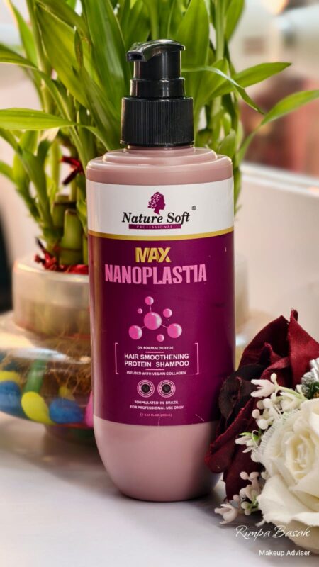 Nature Soft Nanoolastia Hair Smoothening Protin Shampoo 250 ml