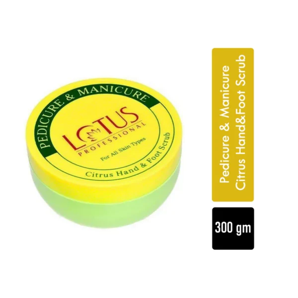 Lotus Professional Pedicure & Manicure Citrus Hand & Foot Scrub
