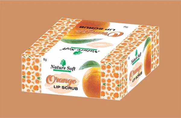 Nature Soft Orange Lip Scrub