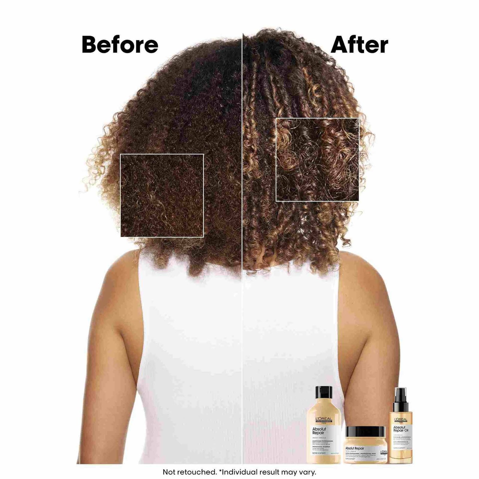 loreal professionnel absolut repair Shampoo & mask ( 300ml+250ml)