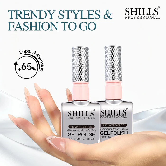 Shills Glimmering Moon Cat Eye Gel Polish 12 Colors