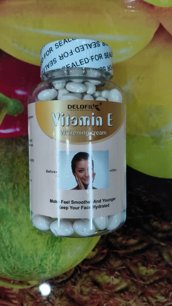 DELOFIL Advance Korean Vitamin E whitening Capsule 200 pcs