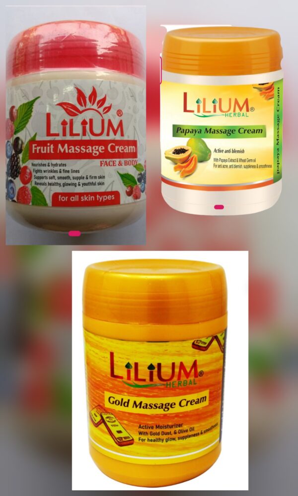 Lilium Massage Cream 900 GM