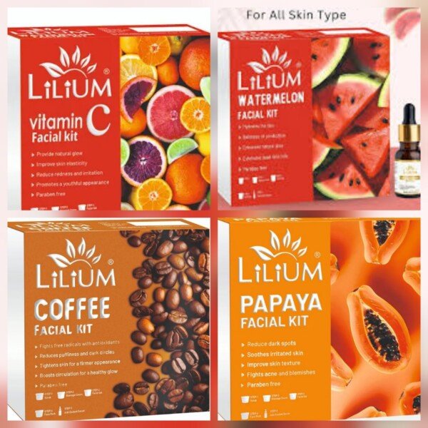 LILIUM Premium Advanced Facial Kit (410 GM)