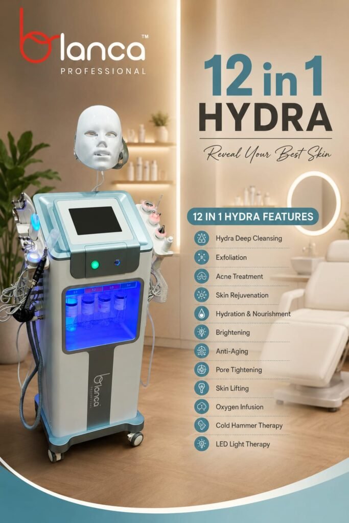 12 In 1 Advance Hydra Facial Machine