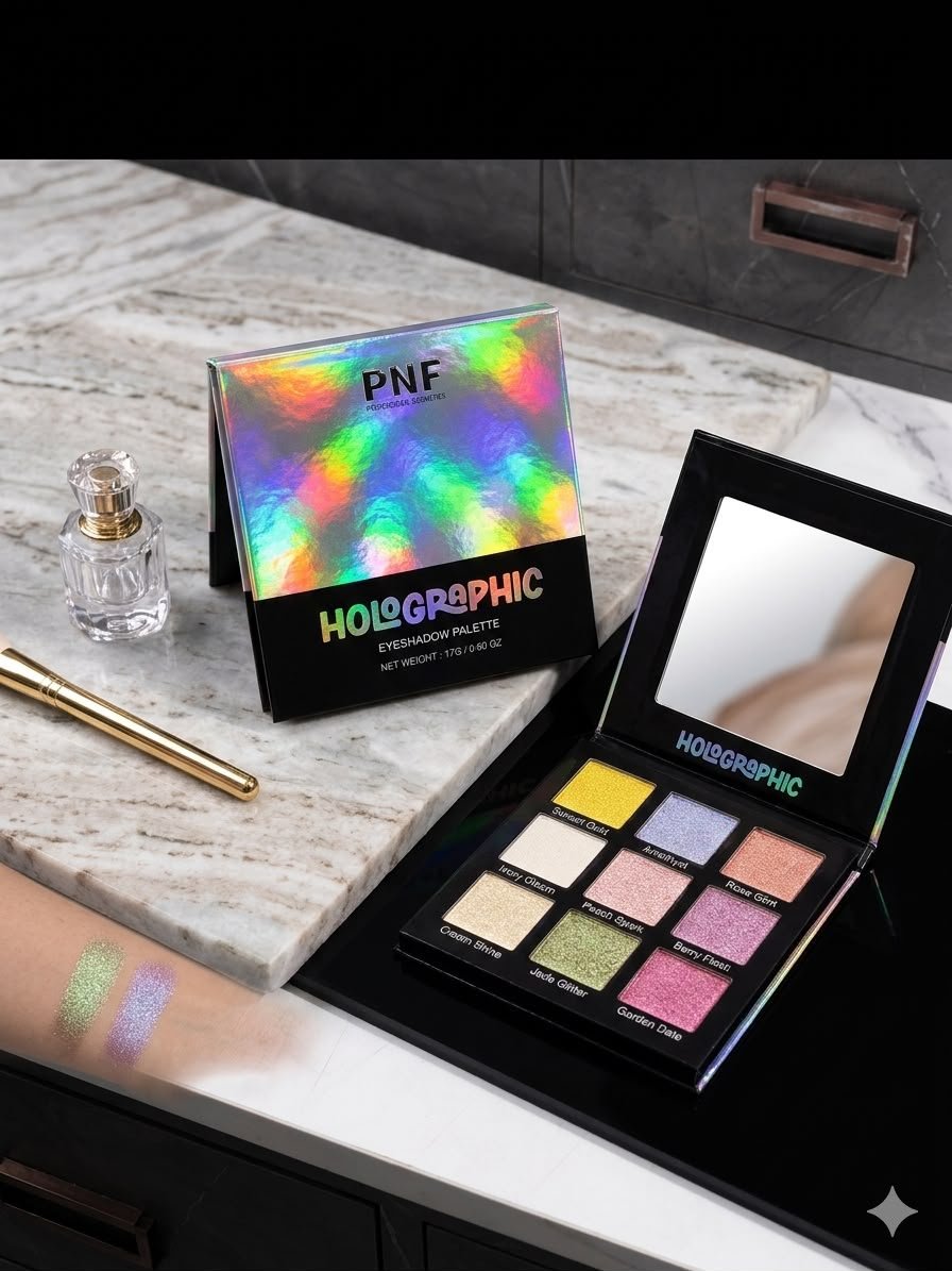 PNF Holographic Eyeshadow Palette