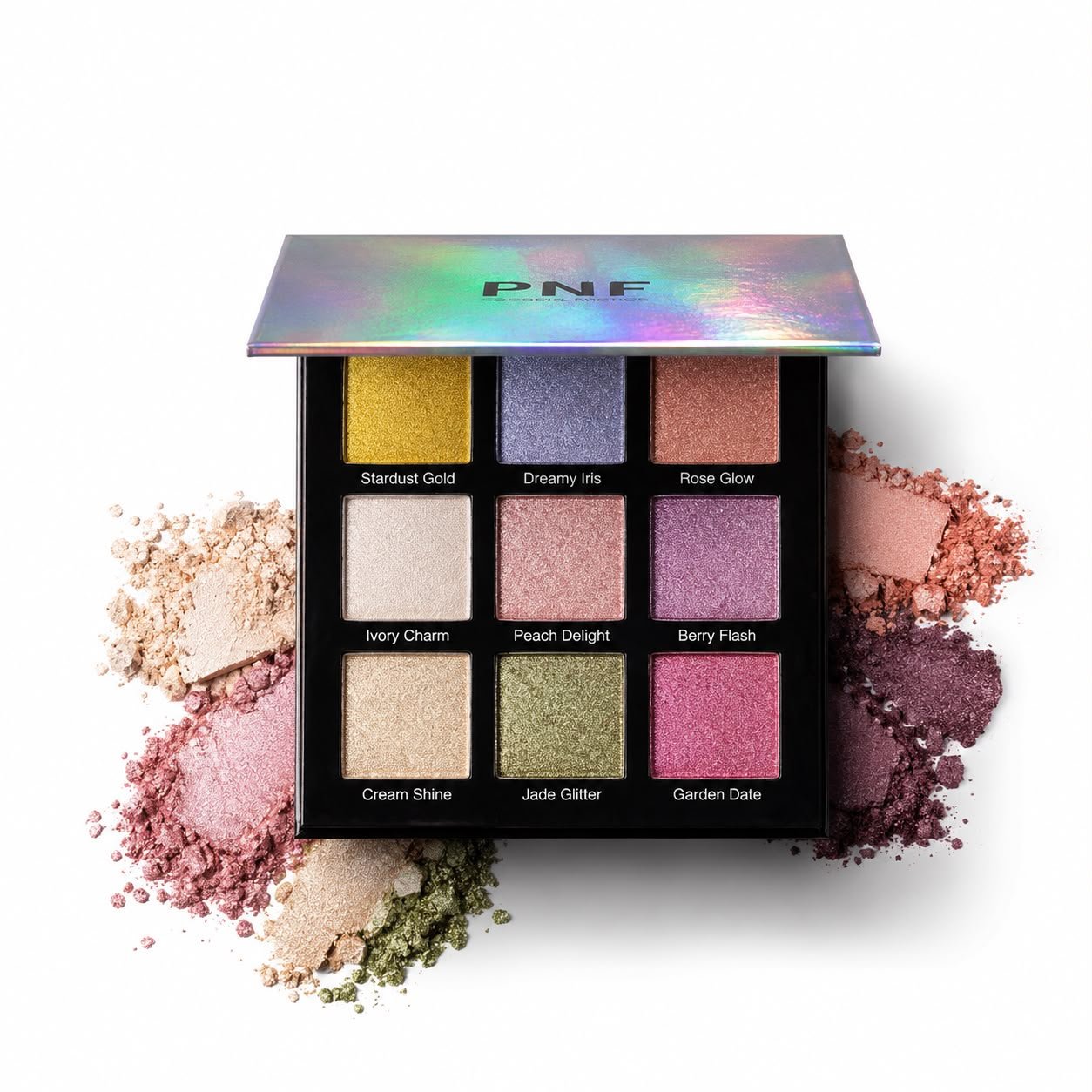 PNF Holographic Eyeshadow Palette