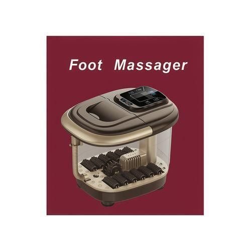 Advance Foot Spa Massager 500W Electric Foot Spa Machine with 8 Manual Rollers, Digital Panel