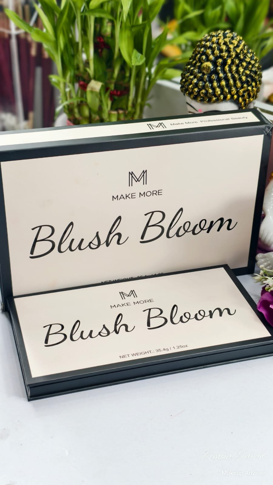 Make more Blush Bloom Contour Blush Palette 8 Color