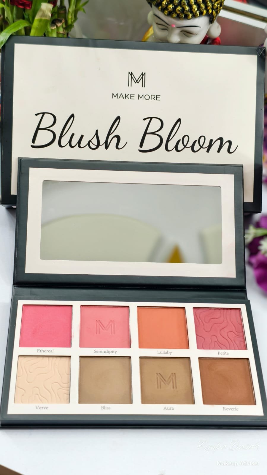Make more Blush Bloom Contour Blush Palette 8 Color