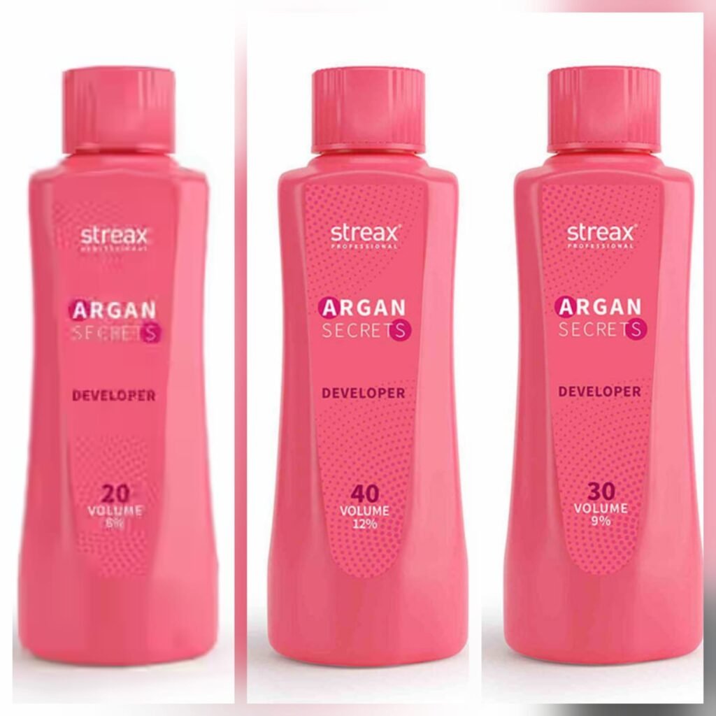 Streax Professional Developer 12% For Hair Colour With Argan Secrets Colourant Hair Color
