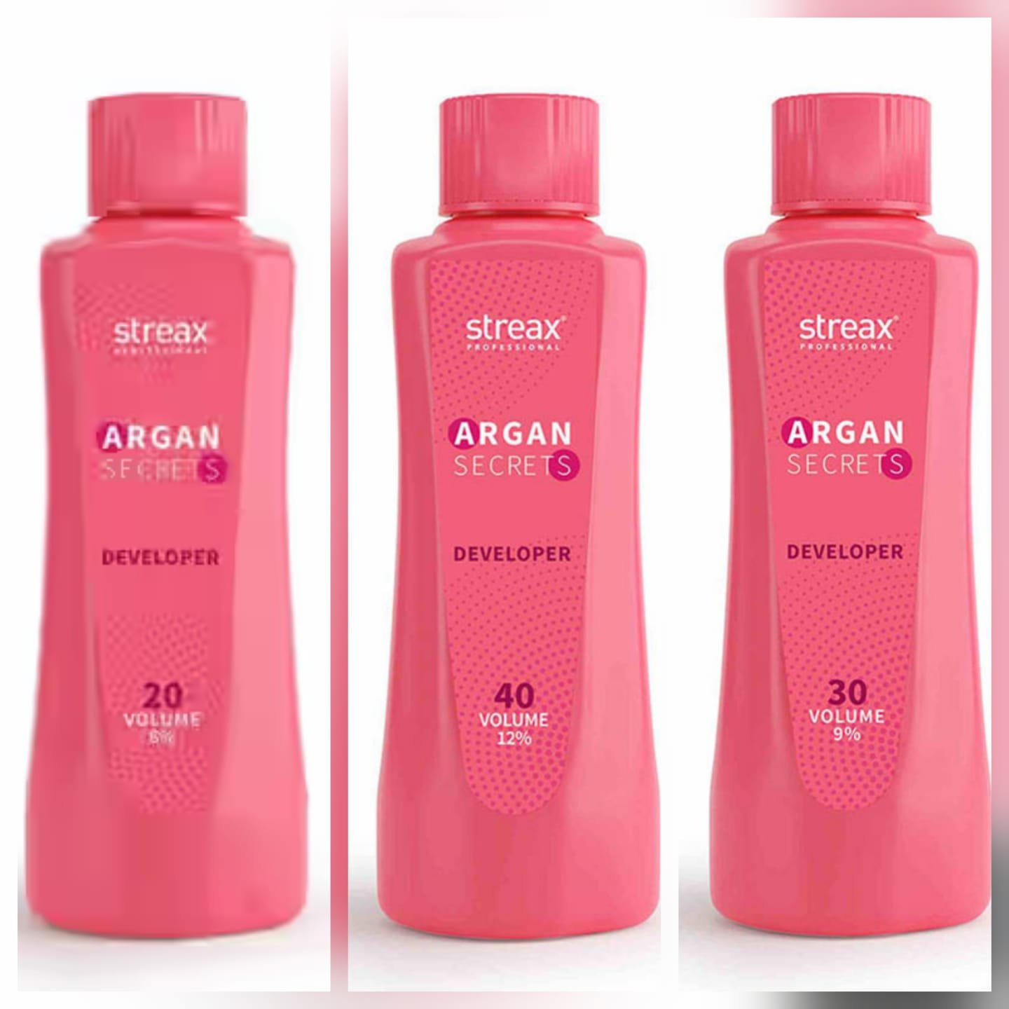 Streax Professional Developer 12% For Hair Colour With Argan Secrets Colourant Hair Color