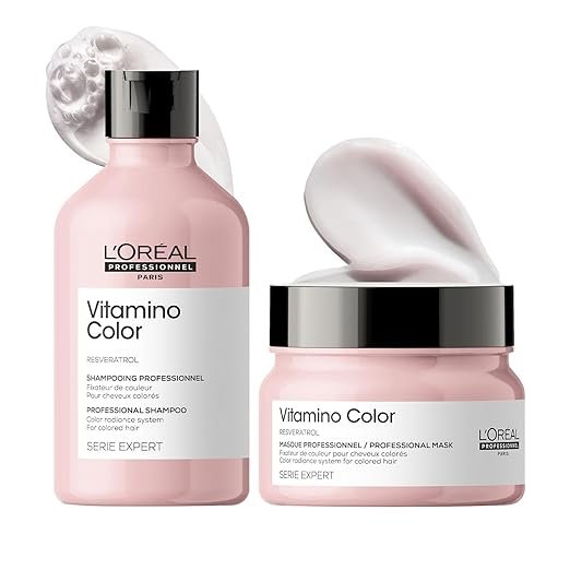 Loreal Professional Vitamino Color Shampoo & Mask (300ml+250ml)