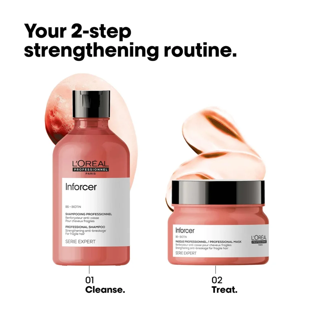 Loreal Professional Inforcer Shampoo & Mask Comb (300ml+250ml)