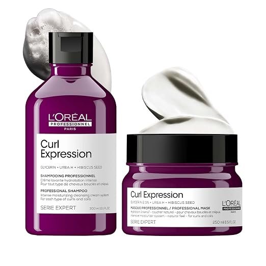 L'Oreal Professionnel Curl Expression Shampoo & Hair Mask (300ml +250ml)