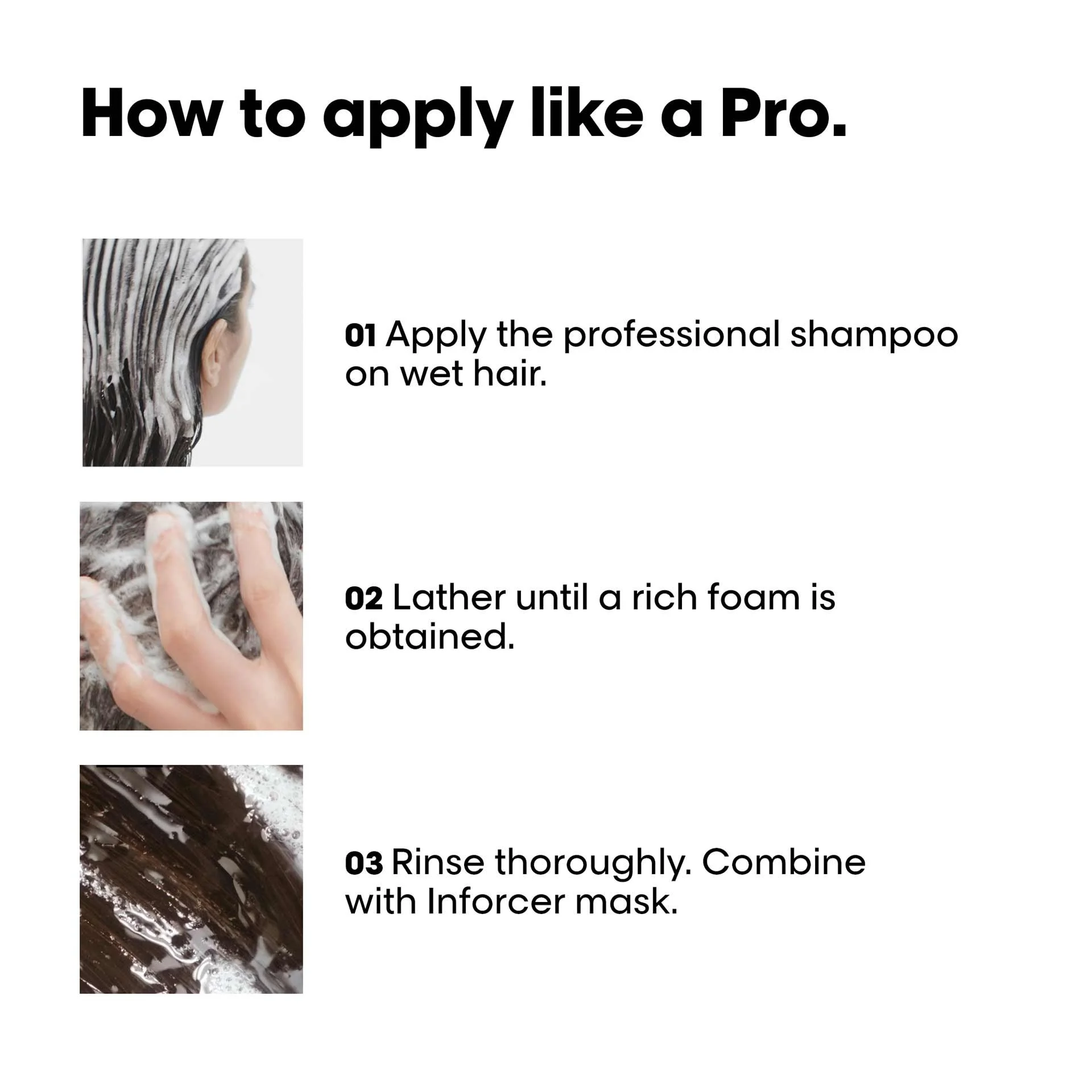 Loreal Professional Inforcer Shampoo & Mask Comb (300ml+250ml)