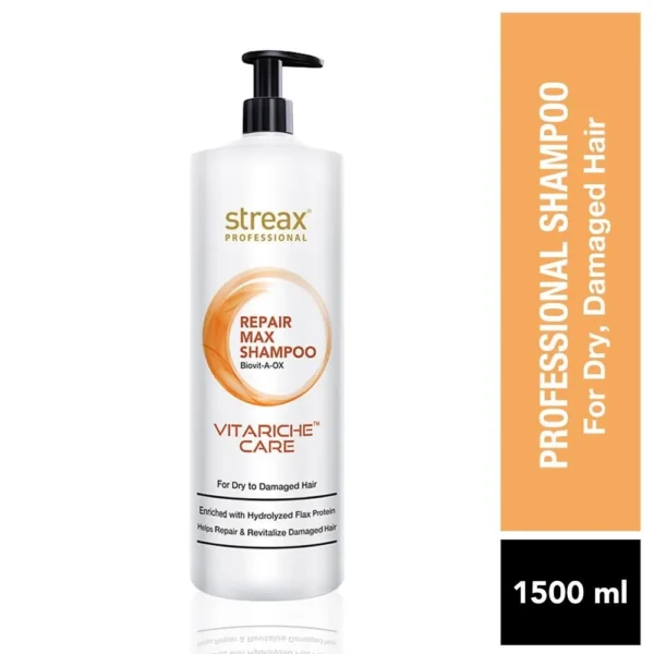 Streax Professional Repair Max Shampoo 1500ml