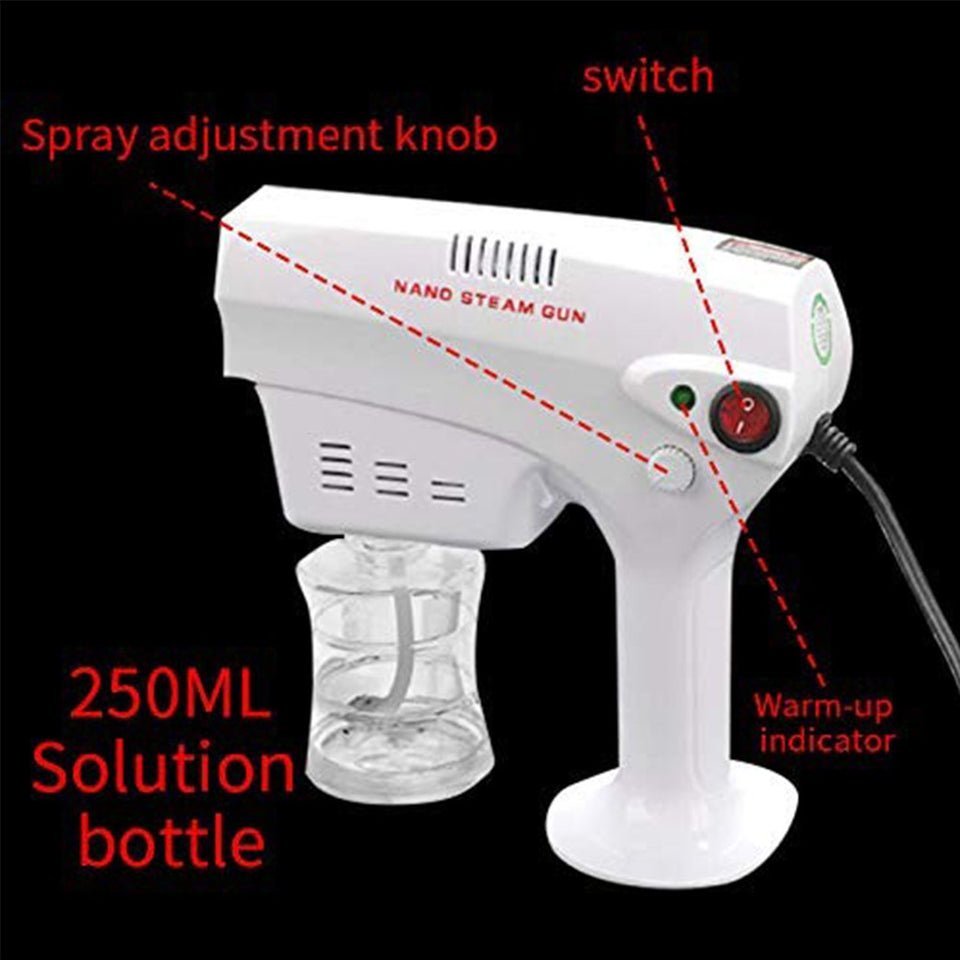 Advance Nano Blue Ray Mist Sterilizer Spray Gun For Your Parlour | 260 Ml Large Tank